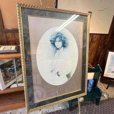Lot 39 Framed Woman print