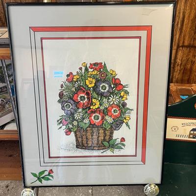 Lot 41 Still life print