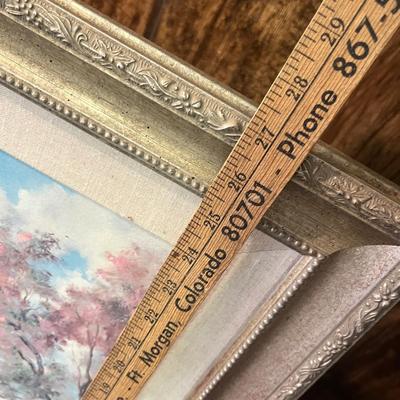 Lot 49 Marty Bell framed, large