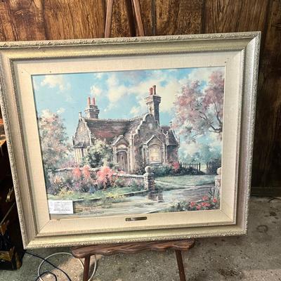 Lot 49 Marty Bell framed, large