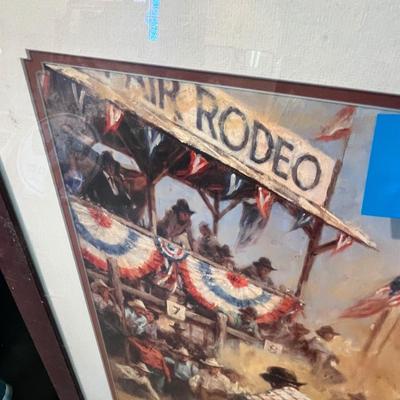 Lot 51 Bull Riding Print
