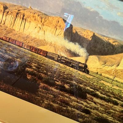 Lot 53 Union Pacific Big Boy Print