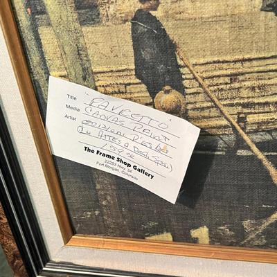 Lot 57 Favretto Canvas Print