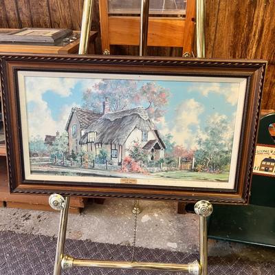 Lot 60 Large Marty Bell Cottage print