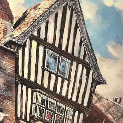 Lot 61 English Shop Print