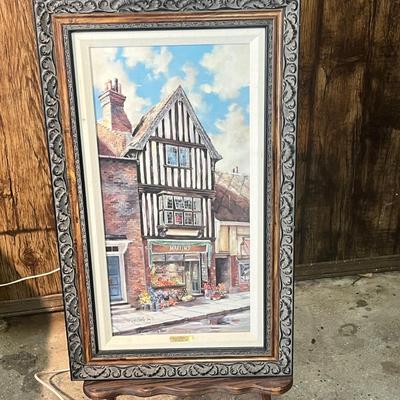 Lot 61 English Shop Print