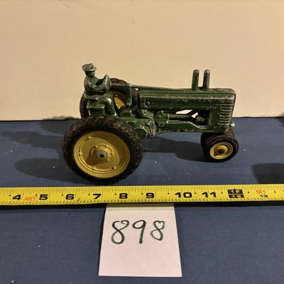 Vintage Die Cast John Deere Tractor