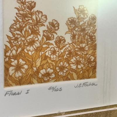 Lot 79 Floral I print Fischa
