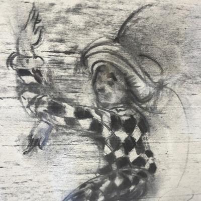 Lot 81 Harlequin Print