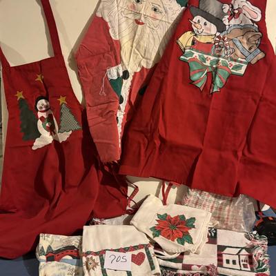 Holiday Aprons and More