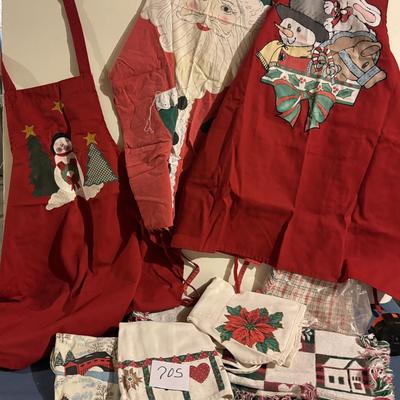 Holiday Aprons and More