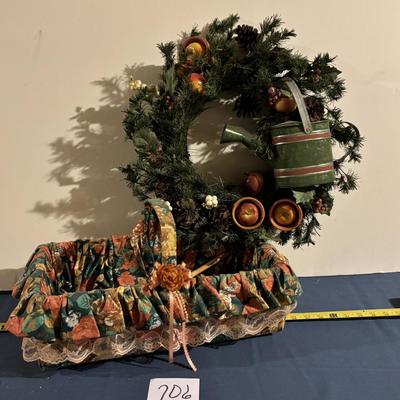 Spring Basket and Wreath