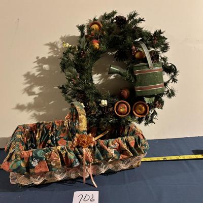 Spring Basket and Wreath