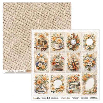 ScrapBoys Paula's Attic 12" x 12" Pack Scrapbook Cardmaking 12 Double Faced Acid & Lignin Free Sheets of Paper - Made...