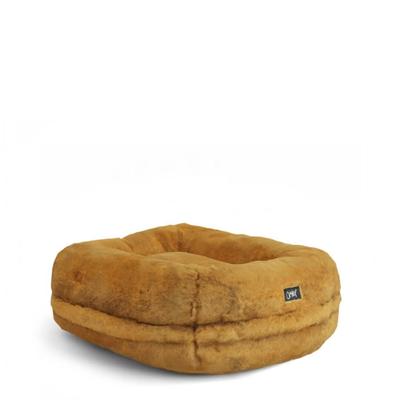 Brown Luxury Donut Cat Bed – Super Soft & Washable by Omlet