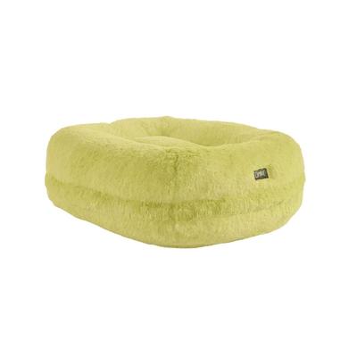 Green Luxury Donut Cat Bed – Super Soft & Washable by Omlet