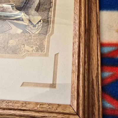 Set of 2 Signed Southwestern Prints by Greg Anderson – Framed Art with Artist Info