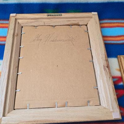 Set of 2 Signed Southwestern Prints by Greg Anderson – Framed Art with Artist Info
