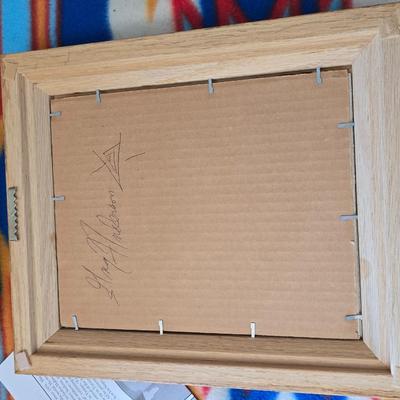 Set of 2 Signed Southwestern Prints by Greg Anderson – Framed Art with Artist Info
