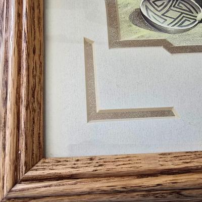 Set of 2 Signed Southwestern Prints by Greg Anderson – Framed Art with Artist Info