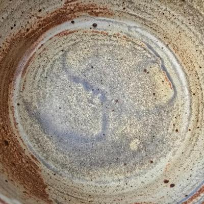 Signed Studio Pottery Casserole Dish with Lid – Handcrafted Art Pottery