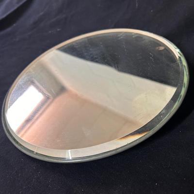 10" Hanging round mirror