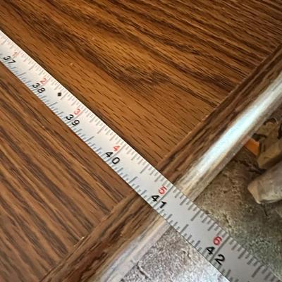 Desk w Vintage Lamp