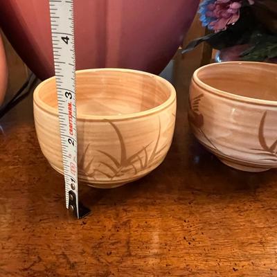1980's Flamingo Pink Decorative Lot