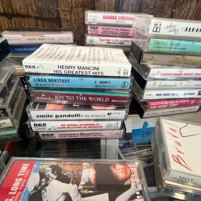 Lot 101 Collection of cassettes