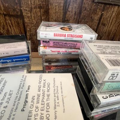 Lot 101 Collection of cassettes