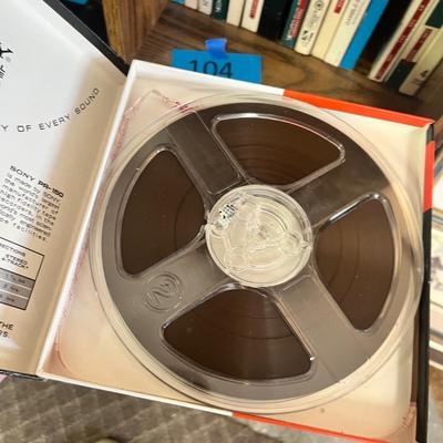 Lot 104 Reel to reel tapes