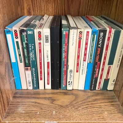 Lot 104 Reel to reel tapes