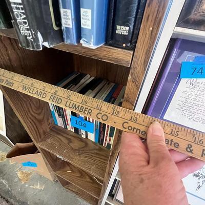 Lot 105 Tall narrow shelf