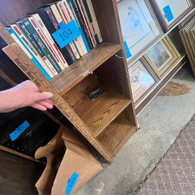 Lot 105 Tall narrow shelf