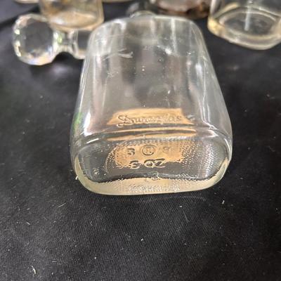 7 Antique bottles