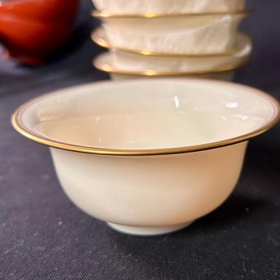 6 vintage Lenox bowls
