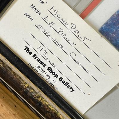 Lot 111 Moho print