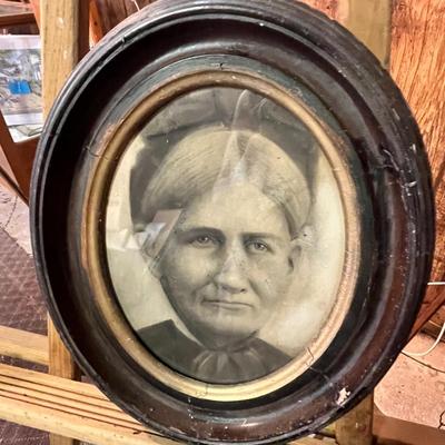 Lot 116 Antique People photos framed