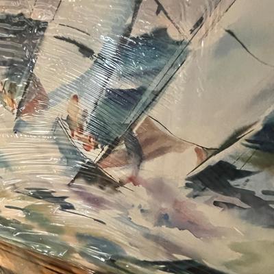 Lot 124 Sailing Ships print
