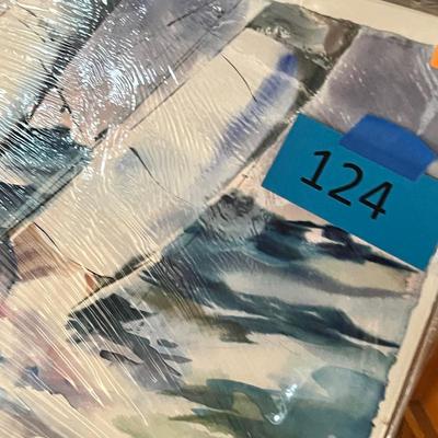 Lot 124 Sailing Ships print