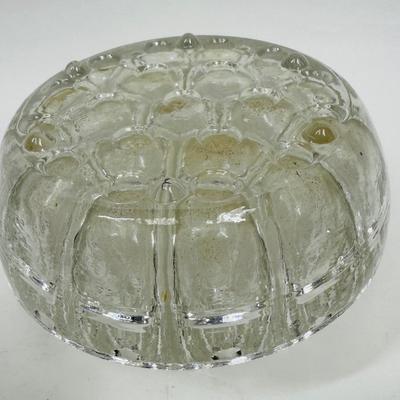Antique De Uberti Flower Frog Silver Plated Footed Base Italy