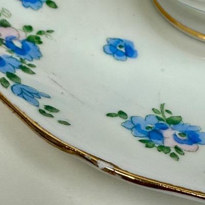 Crown Staffordshire Collectible Teacup and Saucer