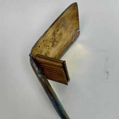 Antique Silverplated Copper Cigarette Case - c1910-1920