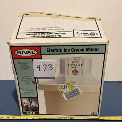 Electric Ice Cream Maker