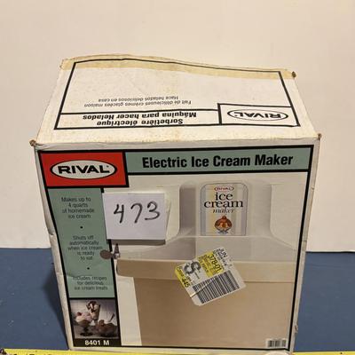 Electric Ice Cream Maker