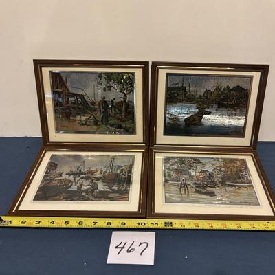 Multi Color Foil Etched Pictures