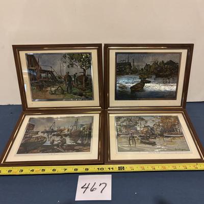 Multi Color Foil Etched Pictures