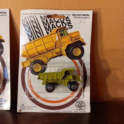 1976 MINI MACKS DIE-CAST MODEL TOYS SEALED