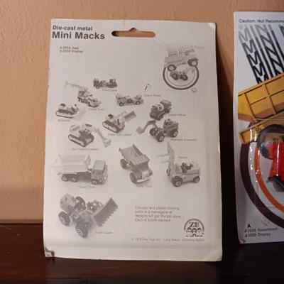 1976 MINI MACKS DIE-CAST MODEL TOYS SEALED