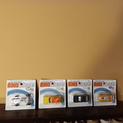1977 DIE-CAST DYNA WHEELS MODEL TOYS, SEALED
